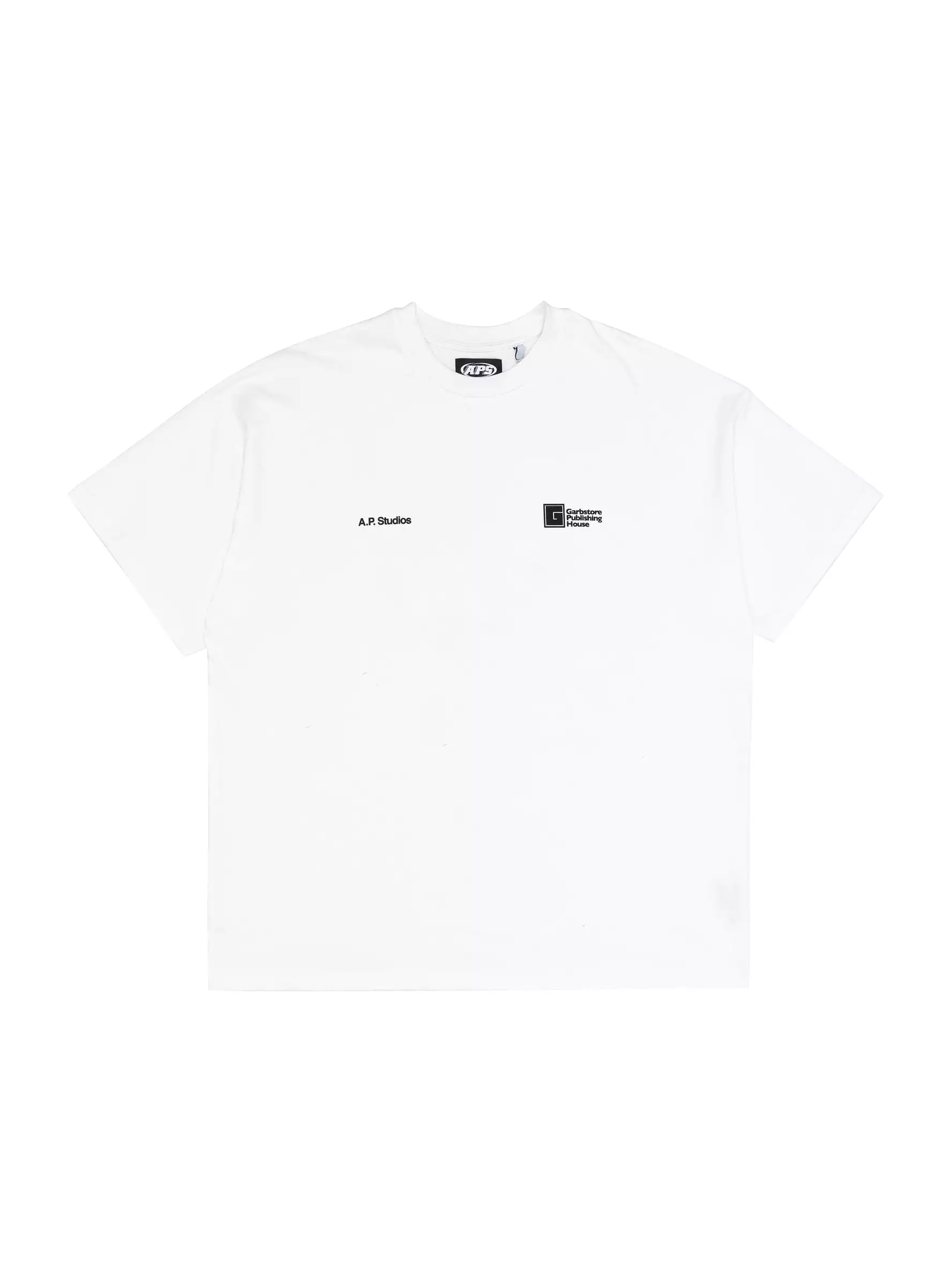 & Garbstore Double Helix Tee White