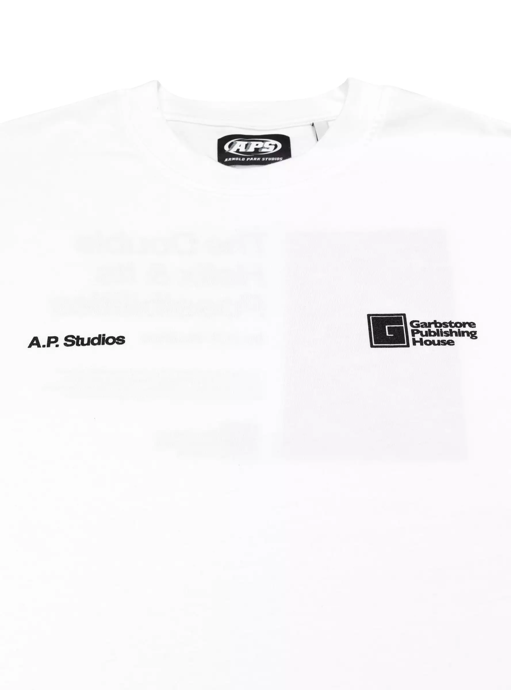 & Garbstore Double Helix Tee White