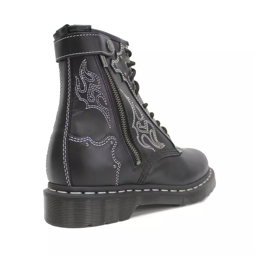 1460 Ga Leather Ankle Boots - Unisex Dr Martens