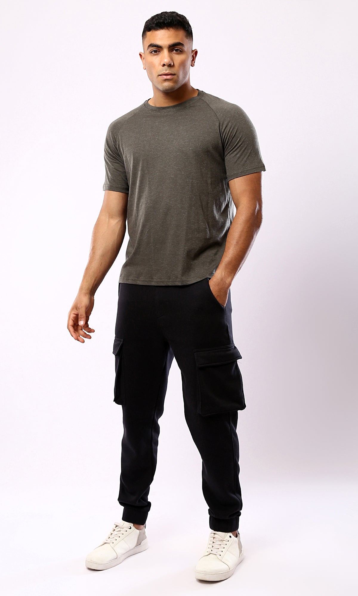 181705 Dark Olive Comfort Tee - Short Sleeves