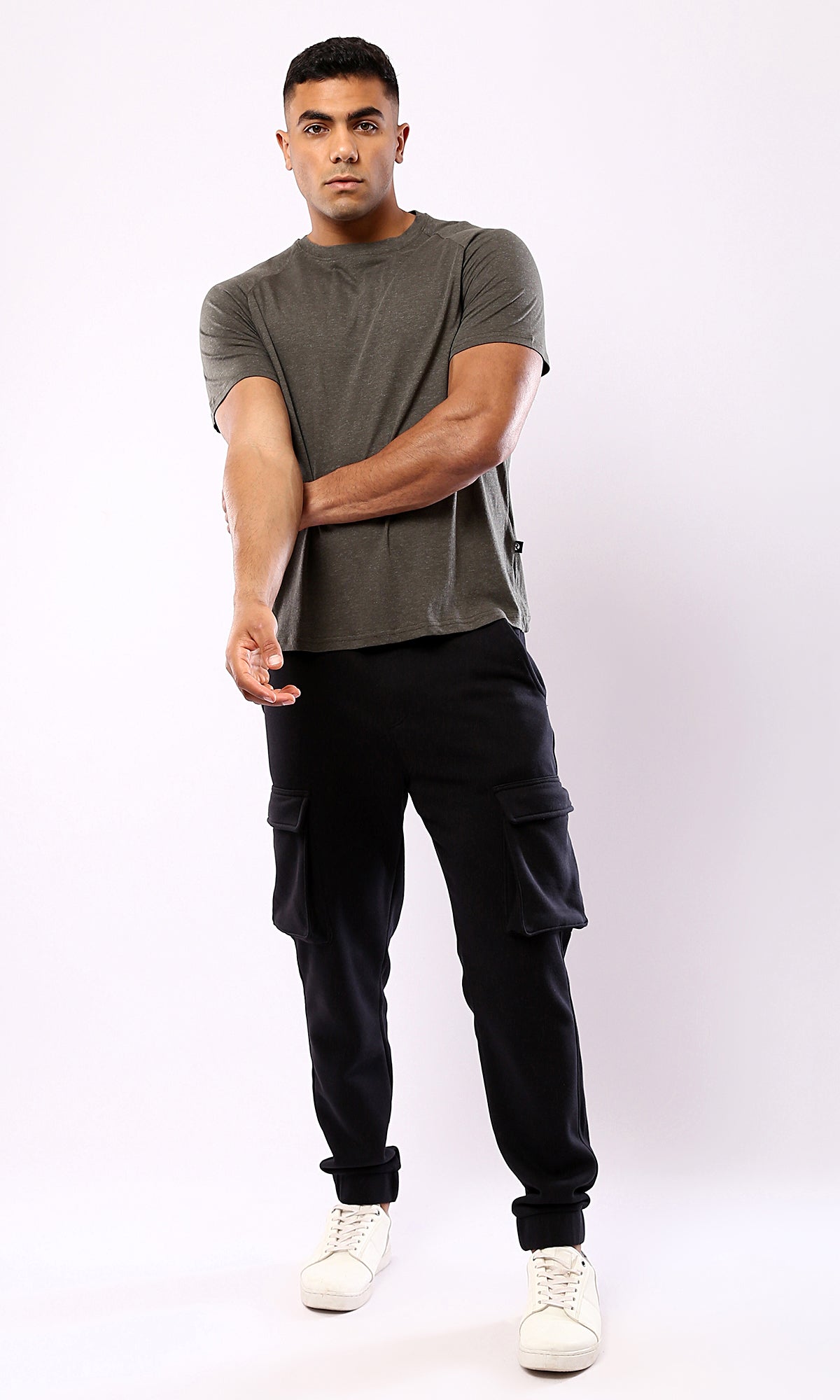 181705 Dark Olive Comfort Tee - Short Sleeves