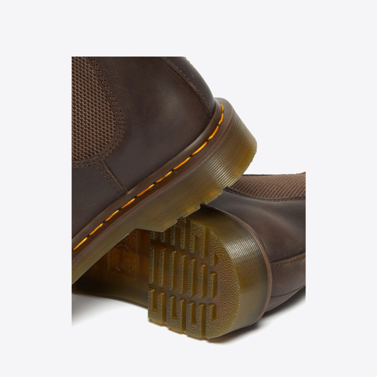 2976 Yellow Stitch Crazy Horse Chelsea Boot - Search engine optimized result is: Yellow Stitch Crazy Horse Chelsea Boot