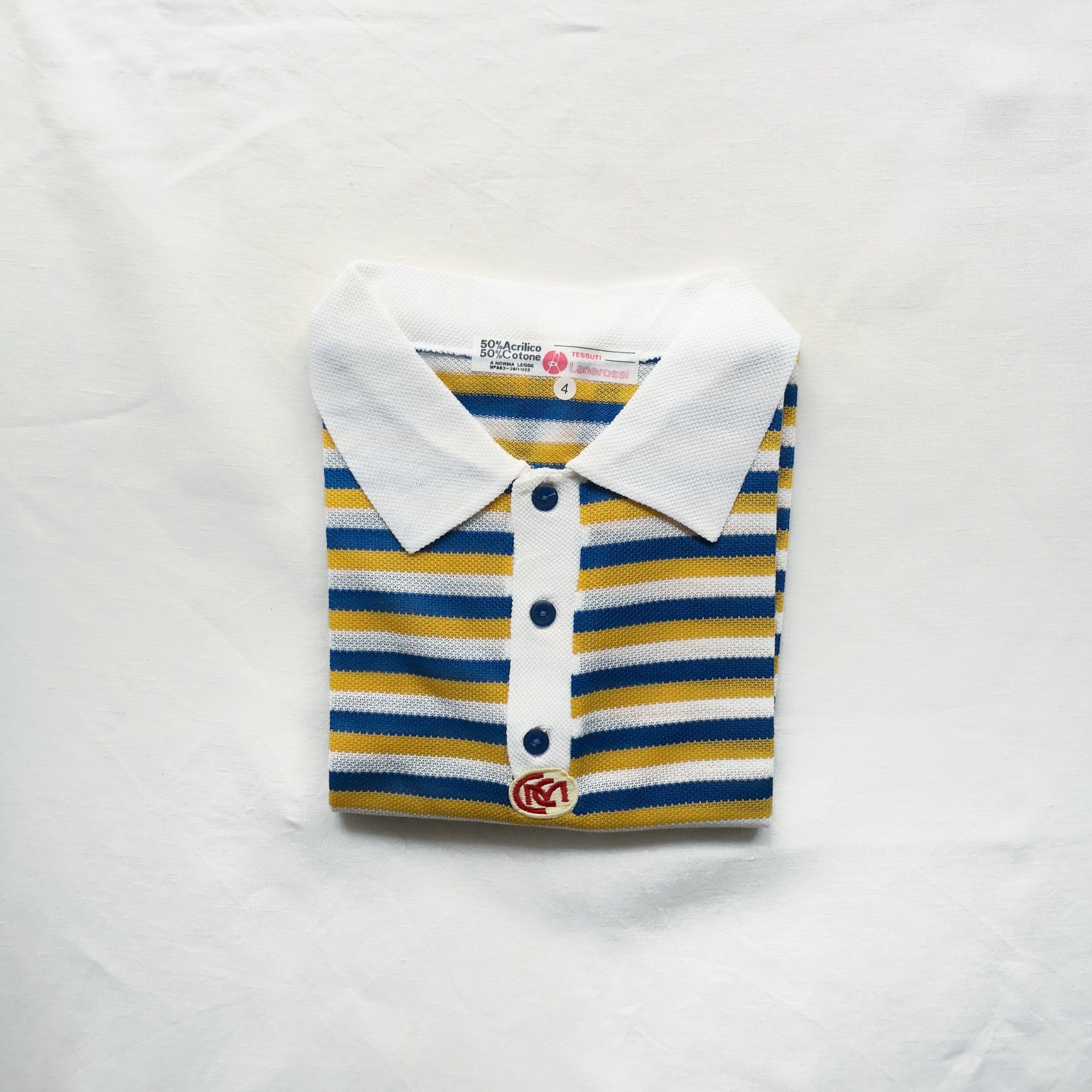 70's polo shirt - unworn vintage, authentic retro style