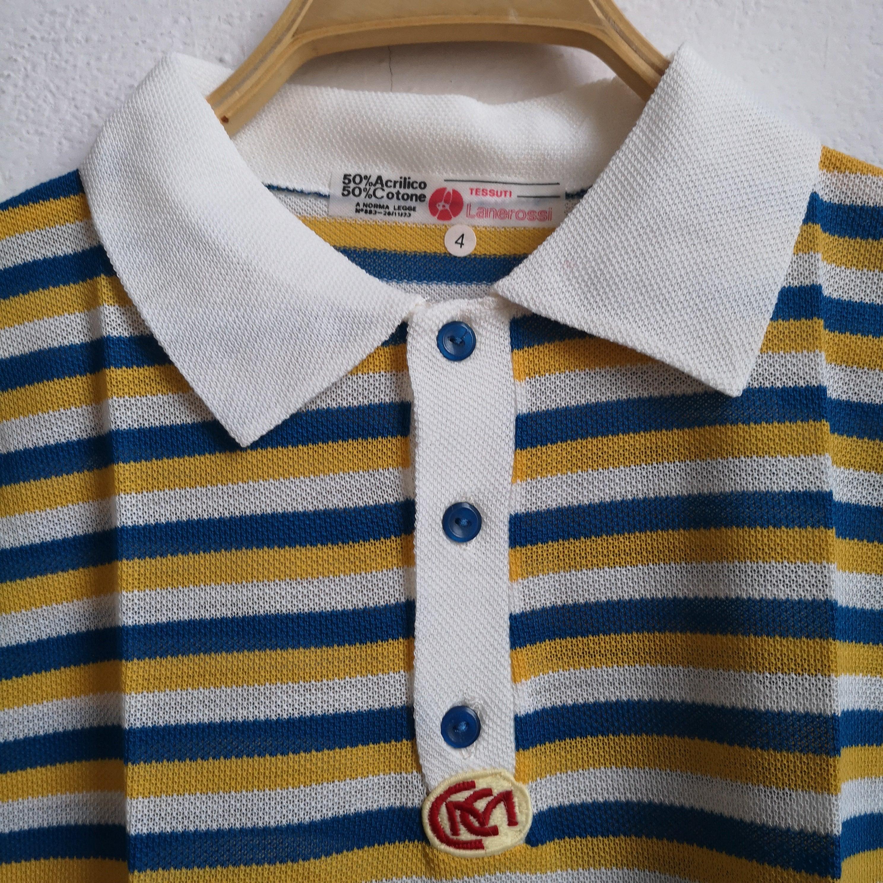 70's polo shirt - unworn vintage, authentic retro style