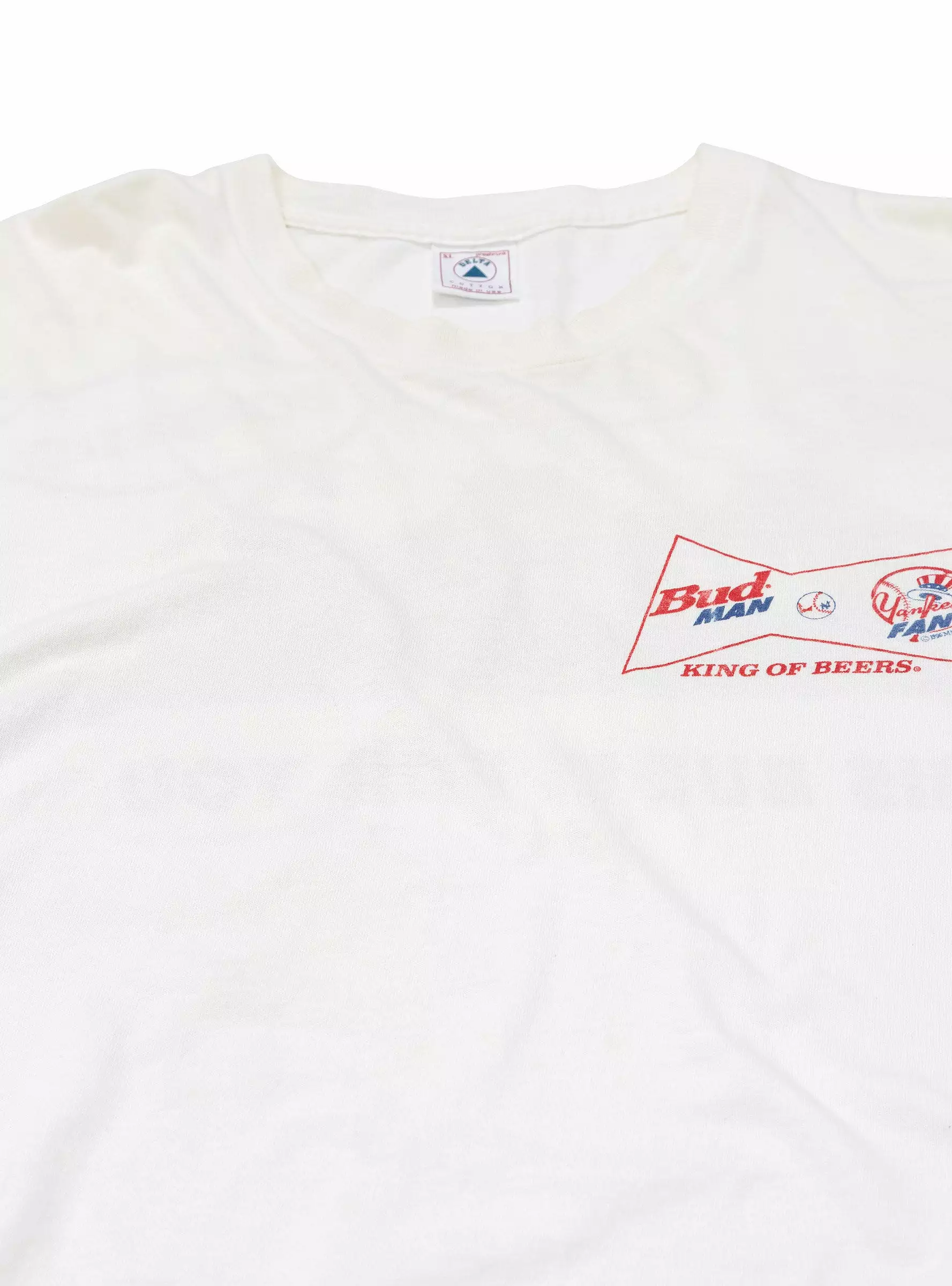 '90s Budweiser shirt - white