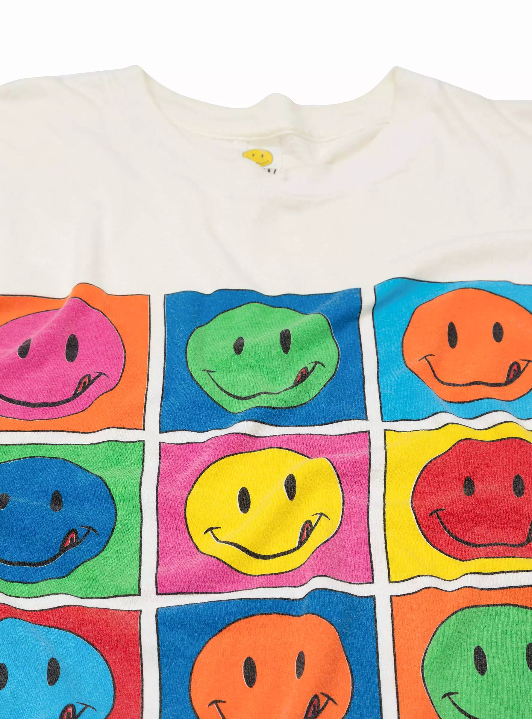 90s Smiley Andy Warhol T-shirt White