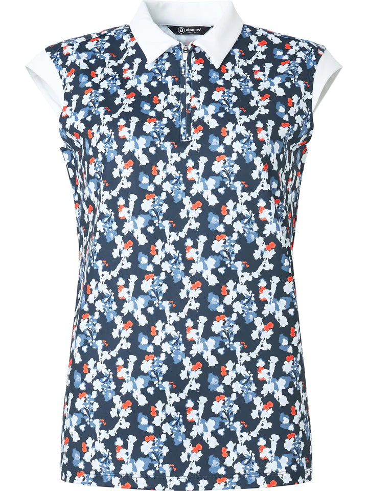 Abacus Ladies Lily Polo Shirt - Sleeveless.