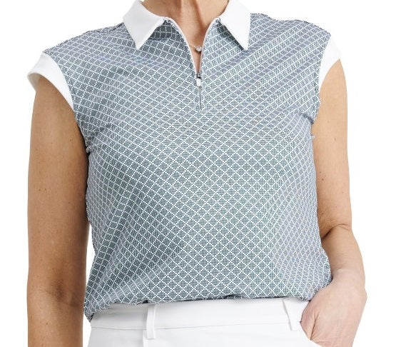 Abacus Ladies Lily Polo Shirt - Sleeveless.