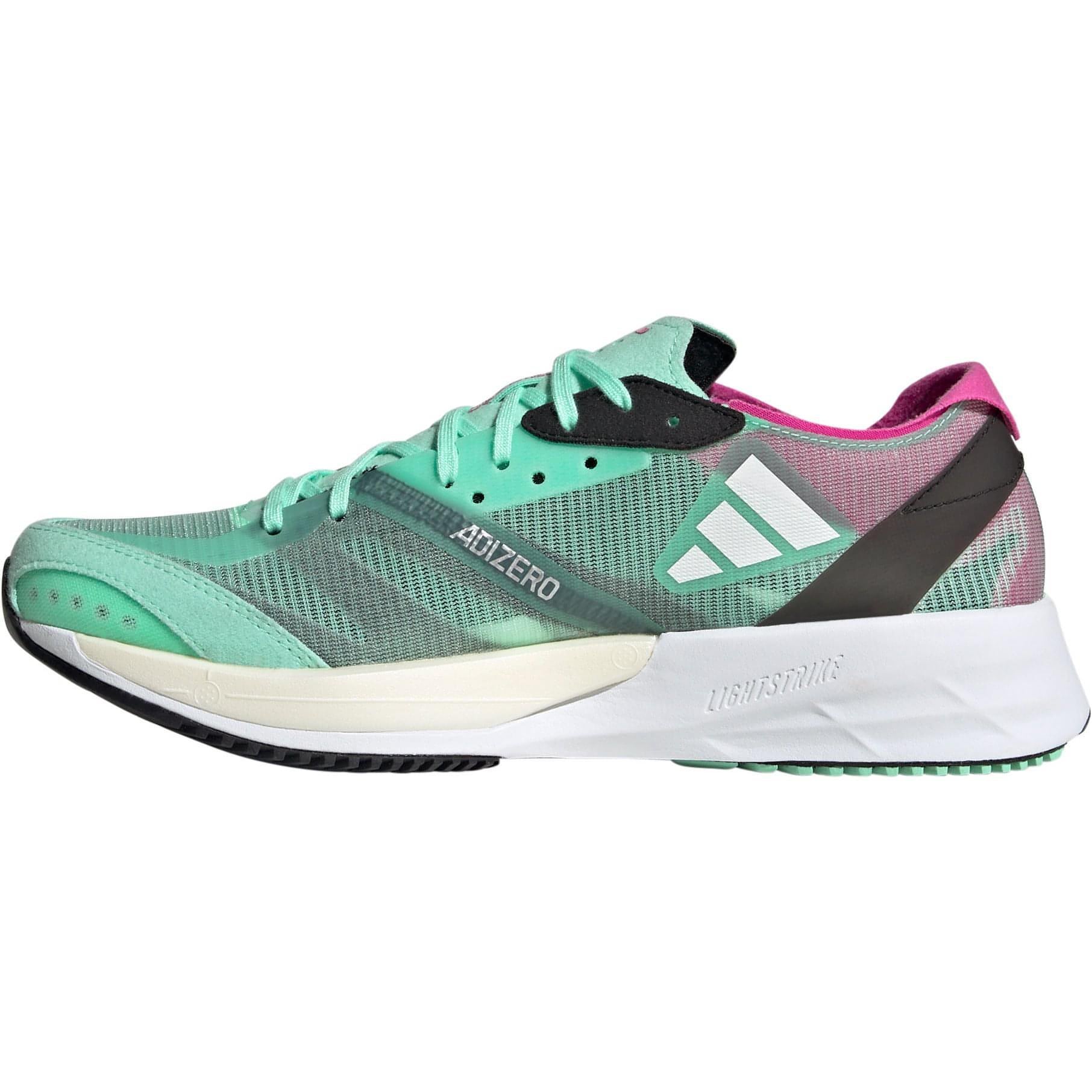 Adidas Adizero Adios 7 Women's Running Shoes - Green