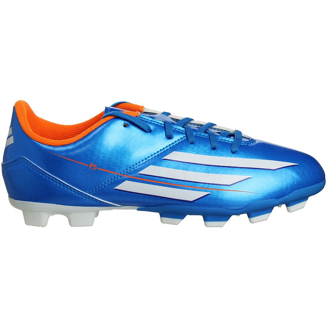 Adidas Blue Kids Football Boots F5 TRX FG