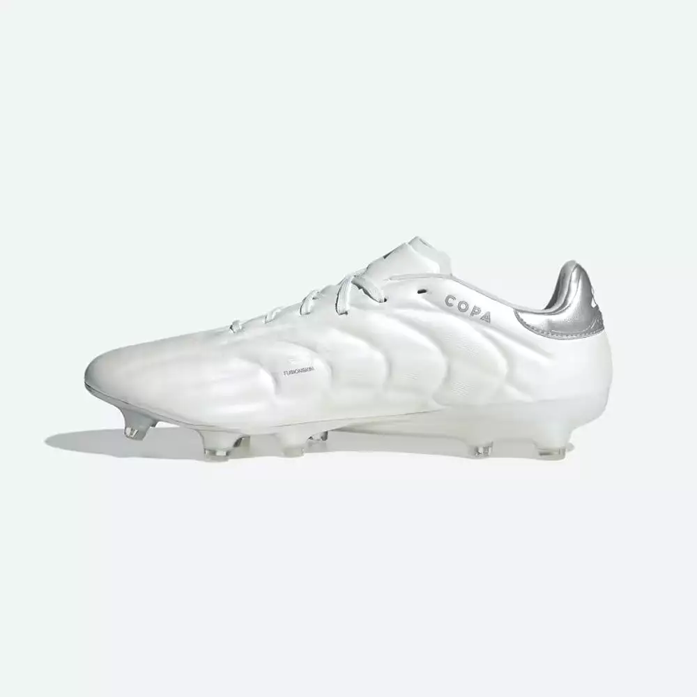 Adidas Copa Pure 2 Elite FG Boots (White/Silver Metallic)