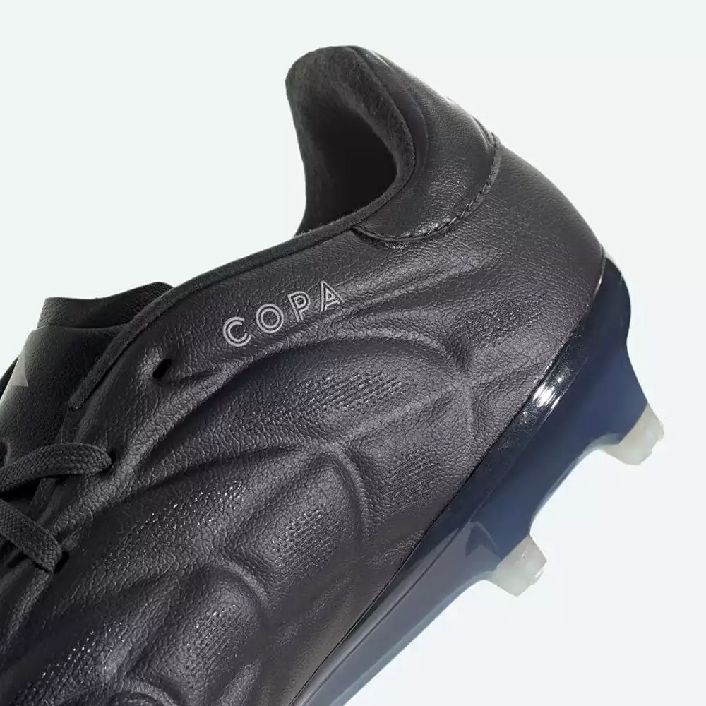 Adidas Copa Pure II Elite FG Soccer Cleats (Black/Carbon/Grey)