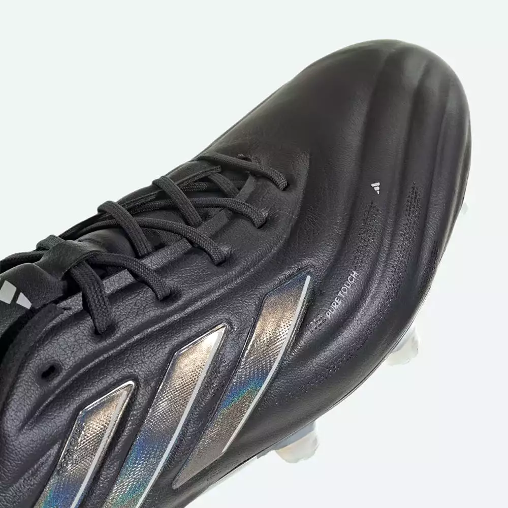 Adidas Copa Pure II Elite FG Soccer Cleats (Black/Carbon/Grey)