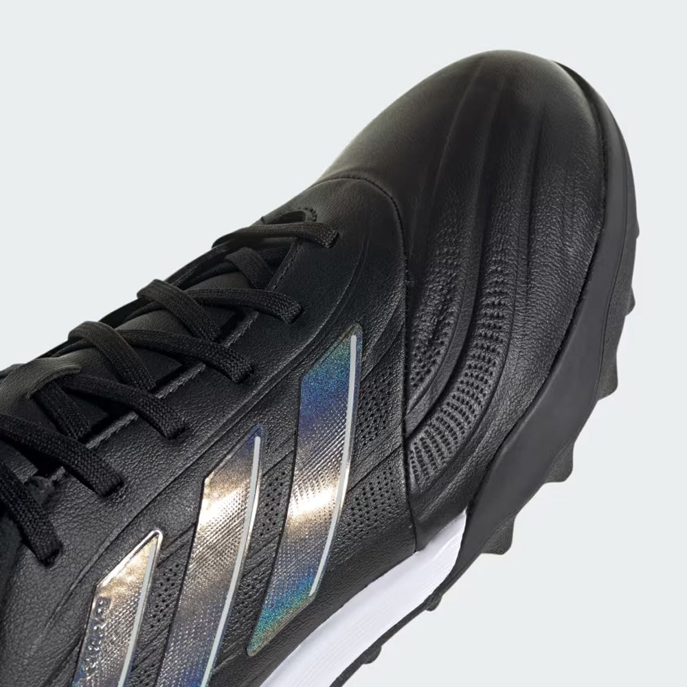 Adidas Copa Pure II League Turf Football Boots - Black/Carbon/Grey