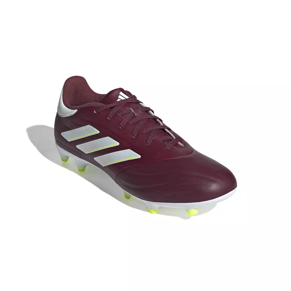 Adidas Copa Pure League II FG Soccer Cleats - Shadow Red/White