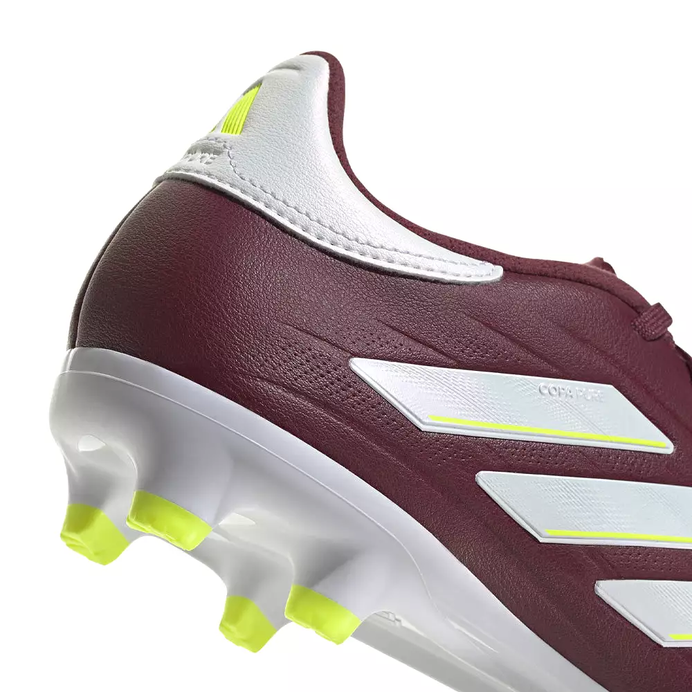 Adidas Copa Pure League II FG Soccer Cleats - Shadow Red/White