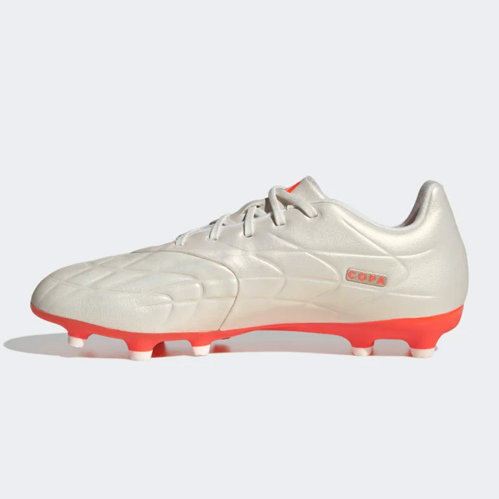 Adidas Copa Pure.3 FG Football Boots - Off White/Orange color.