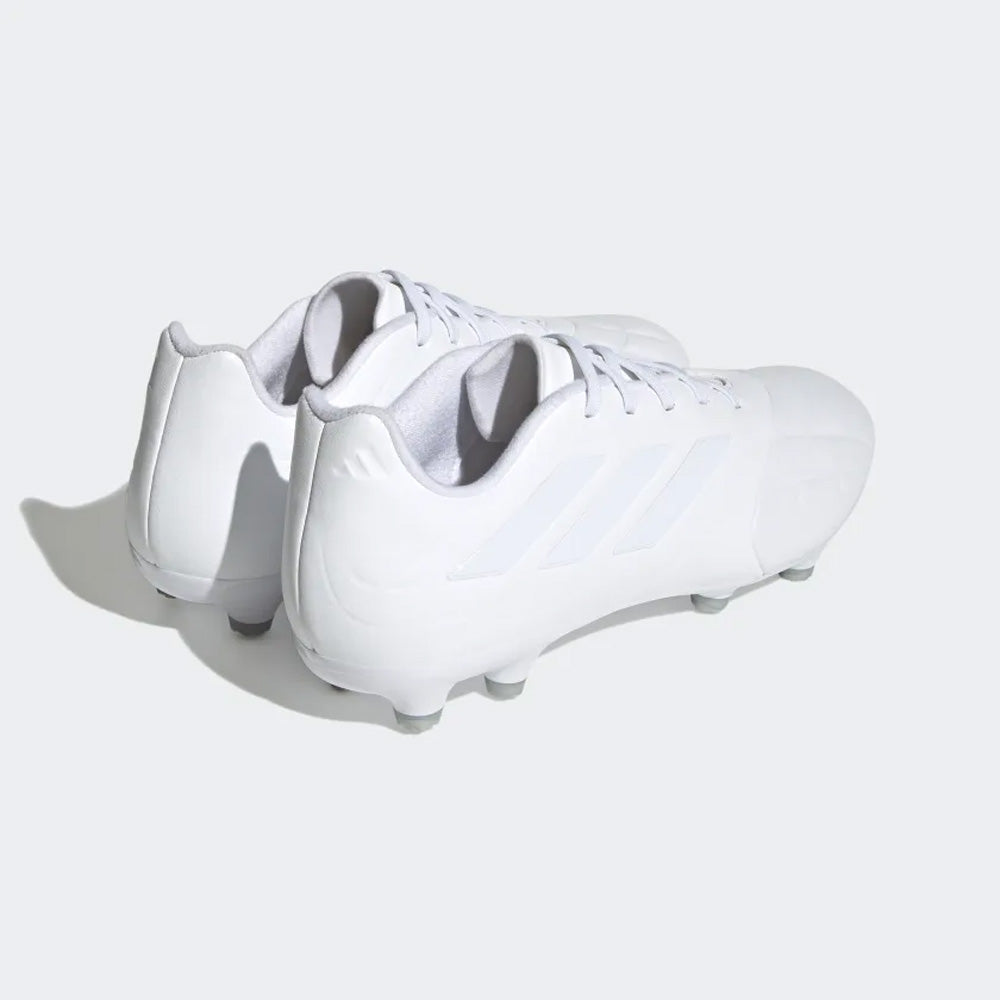 Adidas Copa Pure.3 FG Football Boots - White/White/Iron