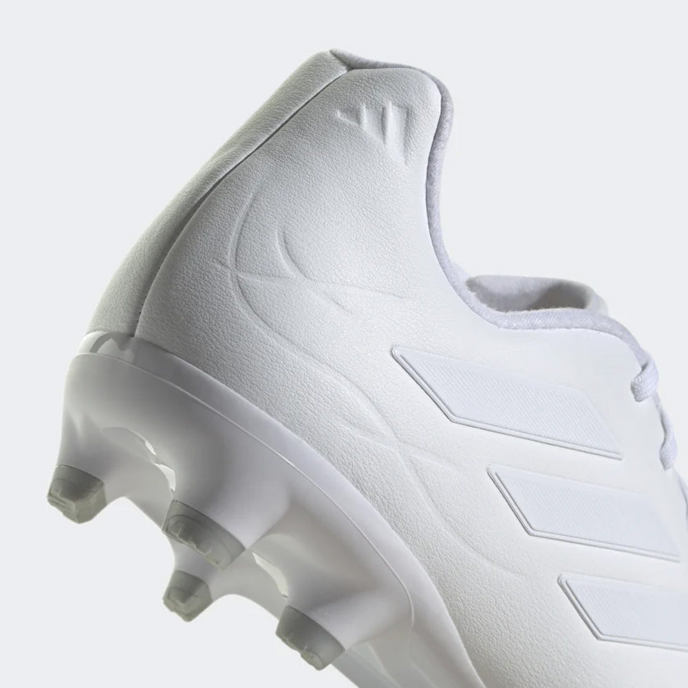 Adidas Copa Pure.3 FG Football Boots - White/White/Iron