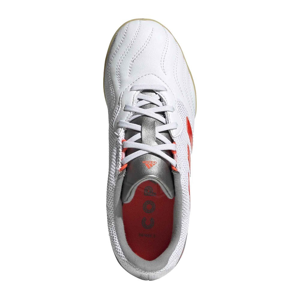 Adidas Copa Sense .3 IN Sala Junior Football Boots White Red Iron