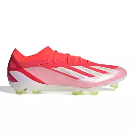 Adidas Crazyfast Elite FG Football Boots - Solar Red, White, Yellow.