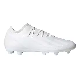 Adidas Crazyfast.3 FG Football Boots - White/White/White.