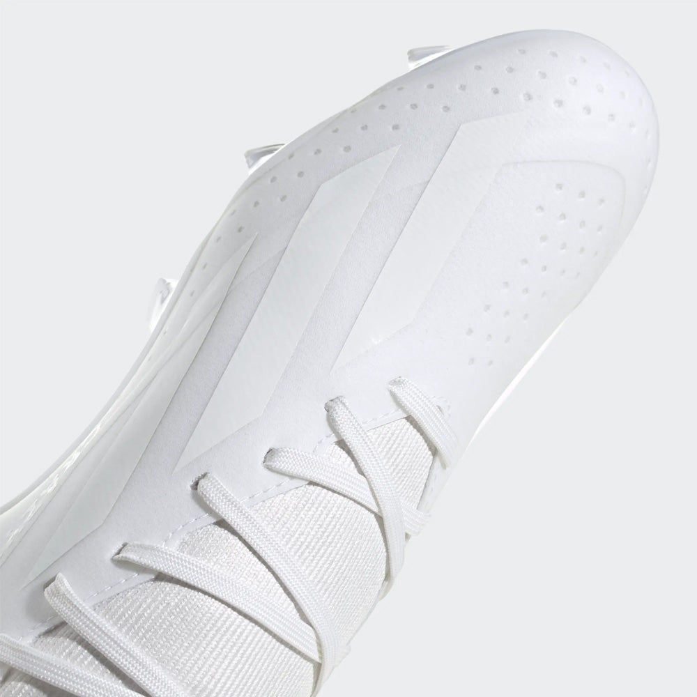 Adidas Crazyfast.3 FG Football Boots - White/White/White.