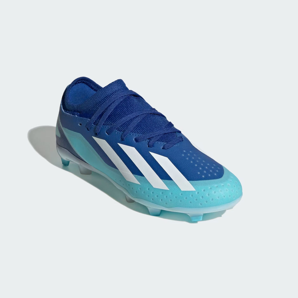 Adidas Crazyfast.3 FG Jnr Football Shoes - Bright Royal/White/Red.