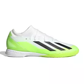 Adidas Crazyfast.3 IN Football Boots White Black Lucid Lemon