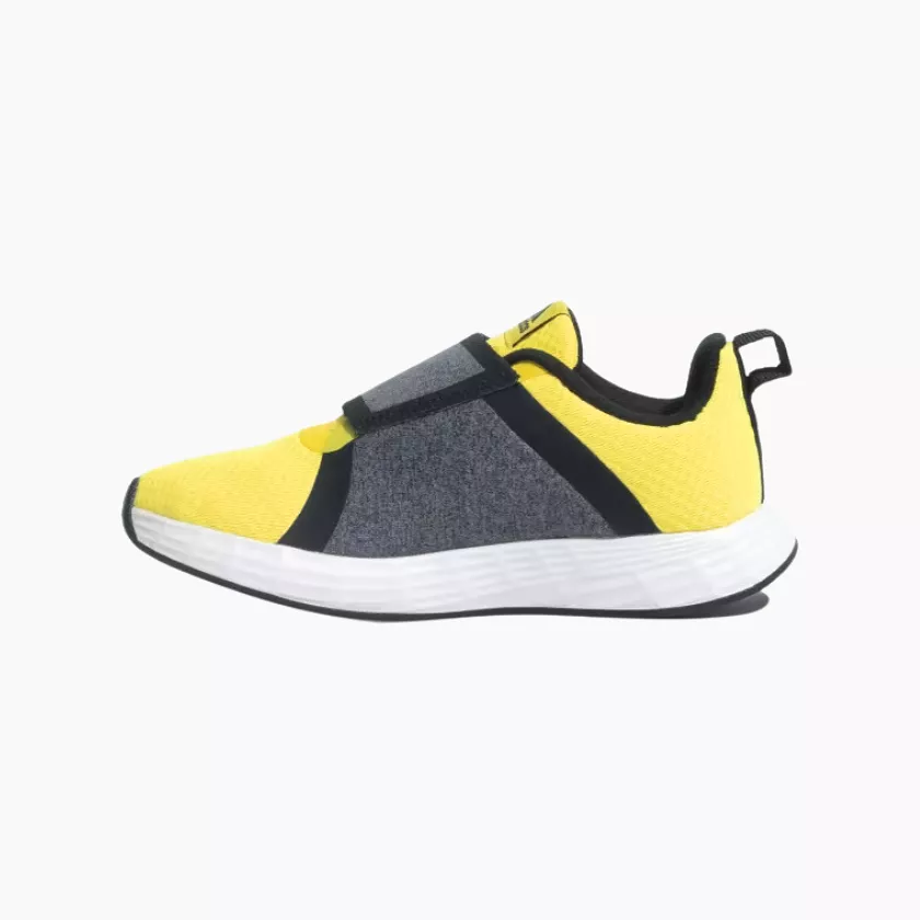 Adidas Credulo 2.0 Kids Running Shoes - Impact Yellow/Black (4-7 years)