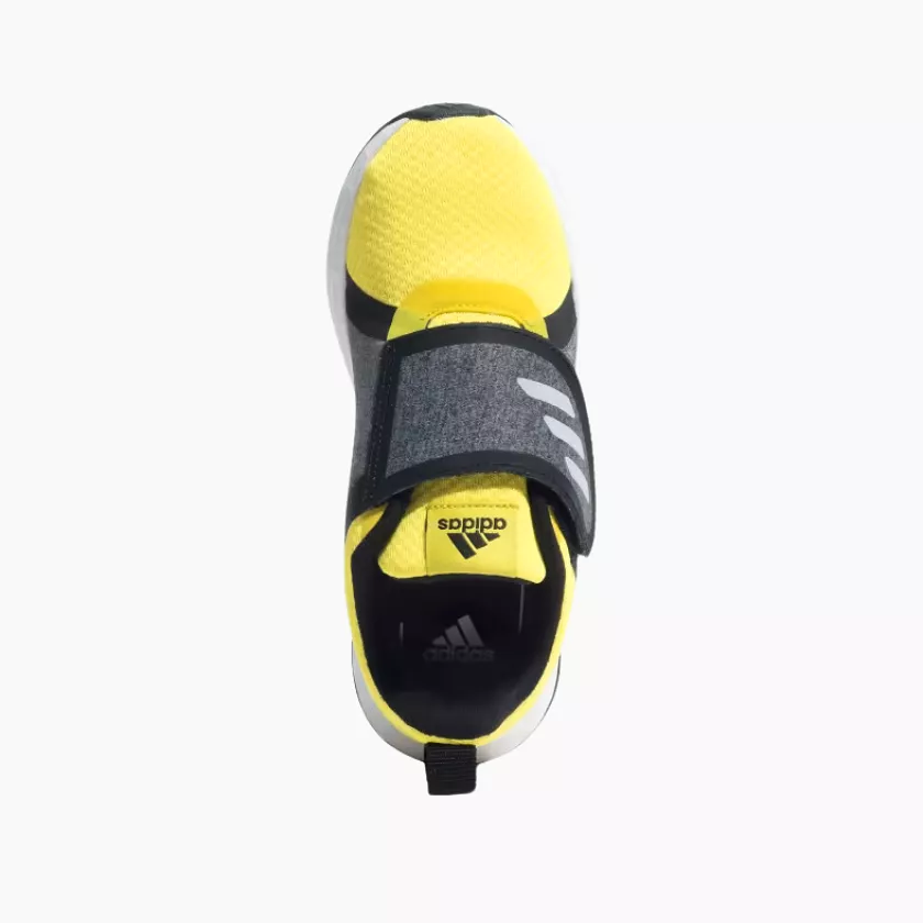 Adidas Credulo 2.0 Kids Running Shoes - Impact Yellow/Black (4-7 years)