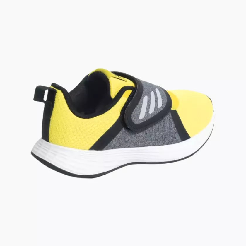 Adidas Credulo 2.0 Kids Running Shoes - Impact Yellow/Black (4-7 years)