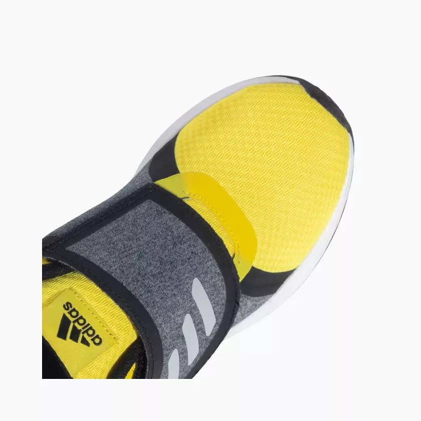 Adidas Credulo 2.0 Kids Running Shoes - Impact Yellow/Black (4-7 years)