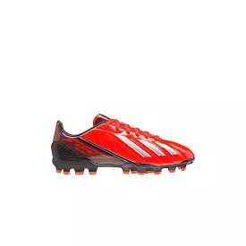 Adidas F10 TRX AG J Lace-Up Red Synthetic Kids Football Boots