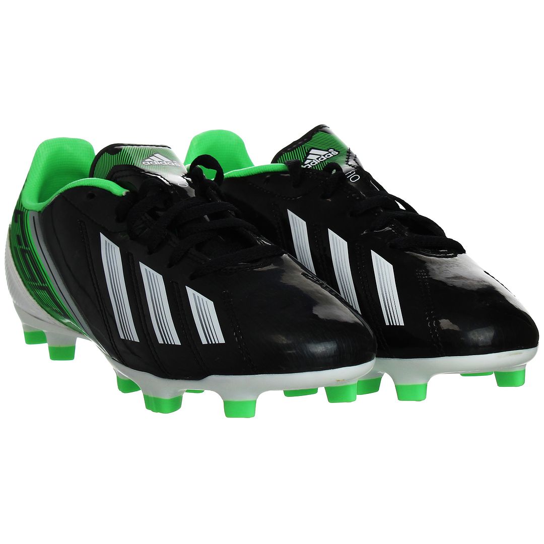 Adidas F10 TRX FG Kids Black Soccer Cleats