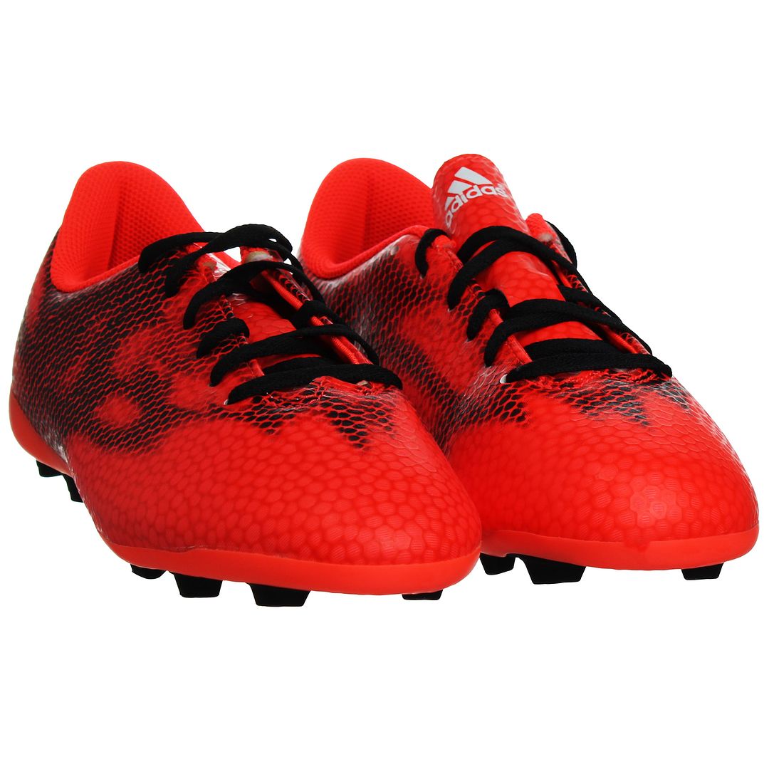 Adidas F5 FXG Kids Red Soccer Cleats