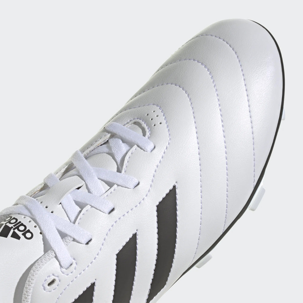 Adidas Goletto 8 FG Football Boots - White/Black/White