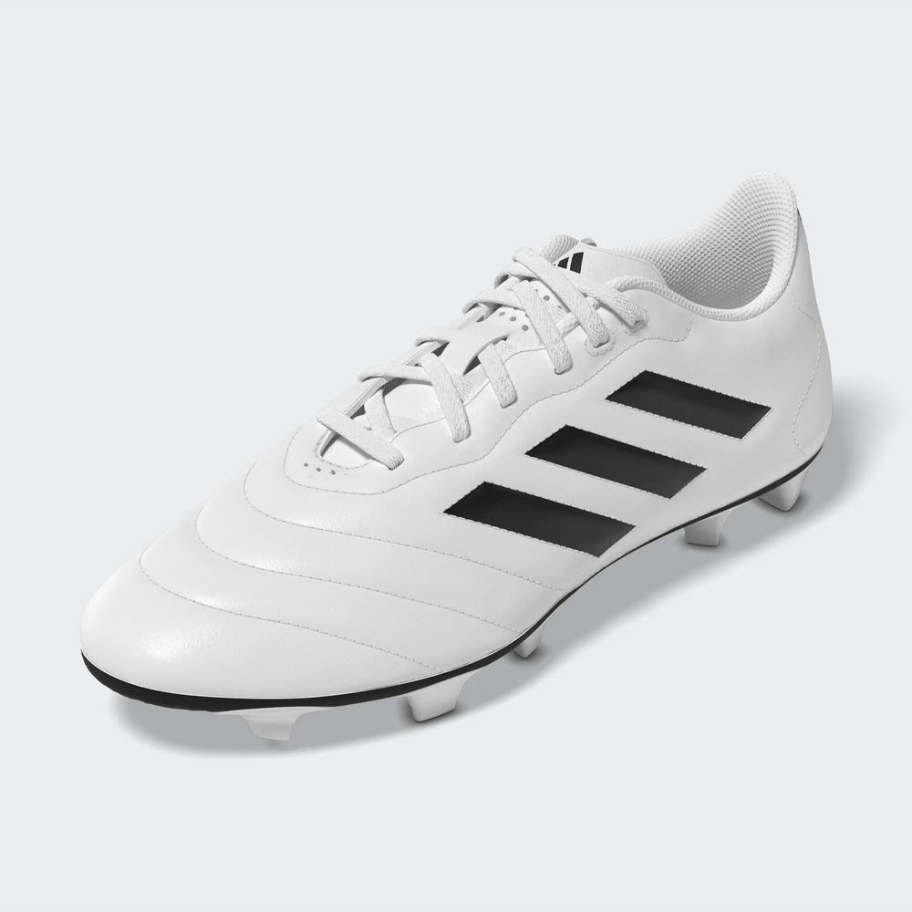 Adidas Goletto 8 FG Football Boots - White/Black/White