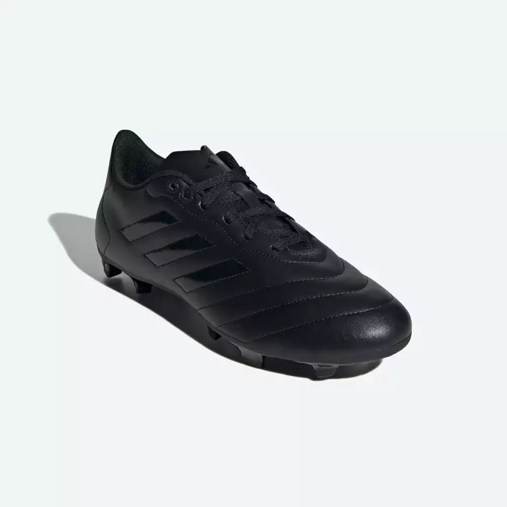 Adidas Goletto 8 FG Soccer Cleats (Black/Black/Black)