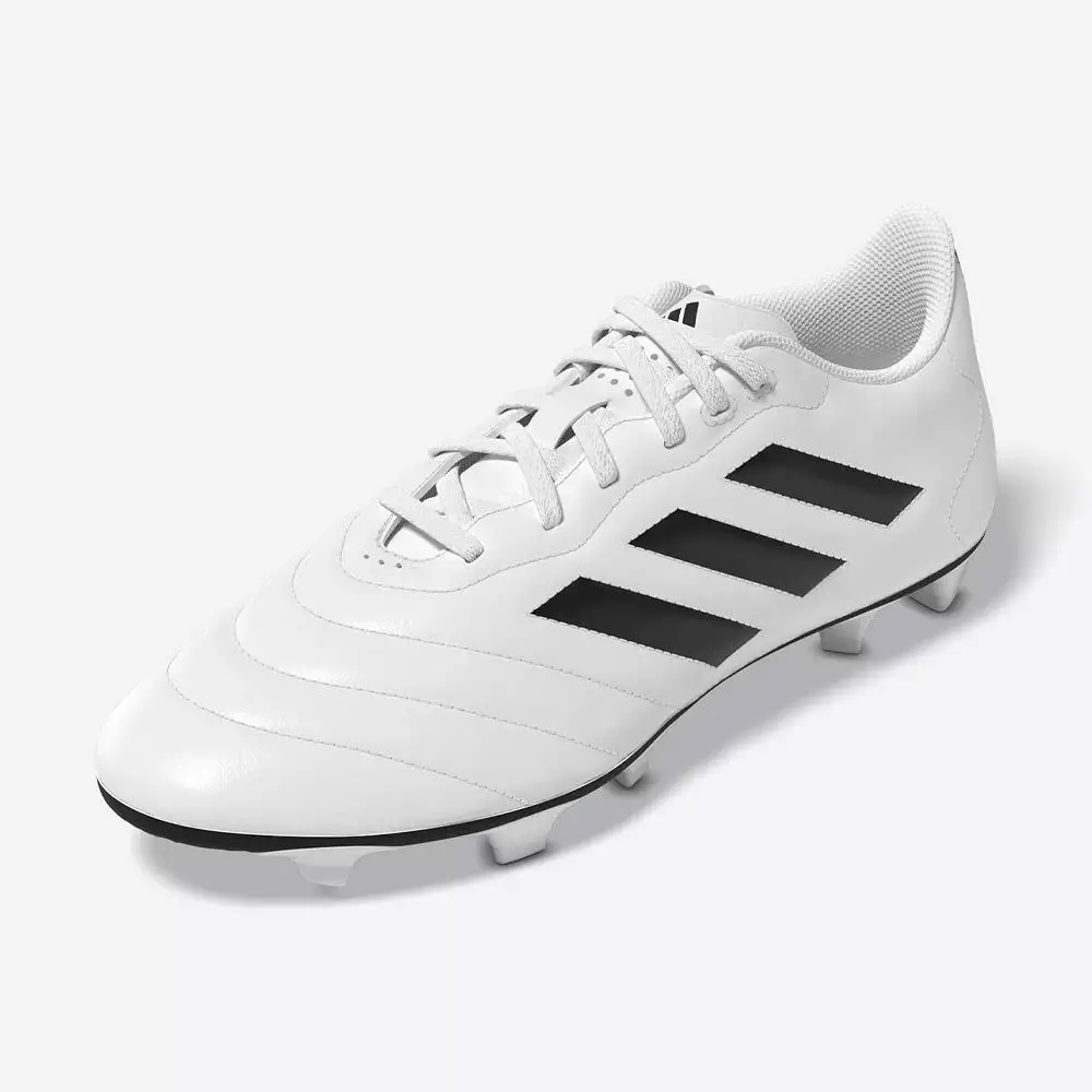 Adidas Goletto VIII FG Football Boots - White Black White