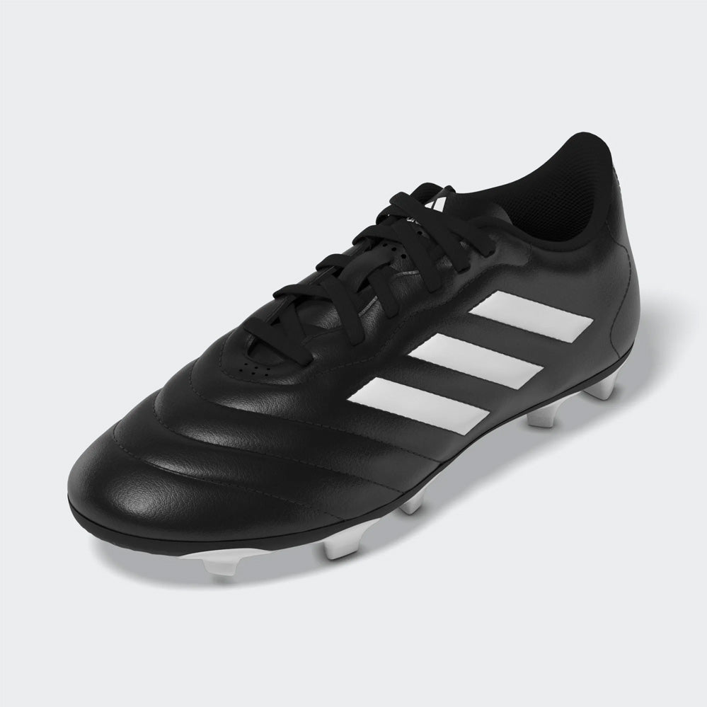 Adidas Goletto VIII FG Junior Football Boots, Black & White