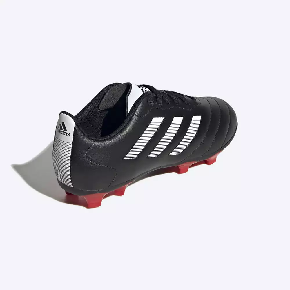 Adidas Goletto VIII Junior FG Soccer Cleats (Black/White/Red)