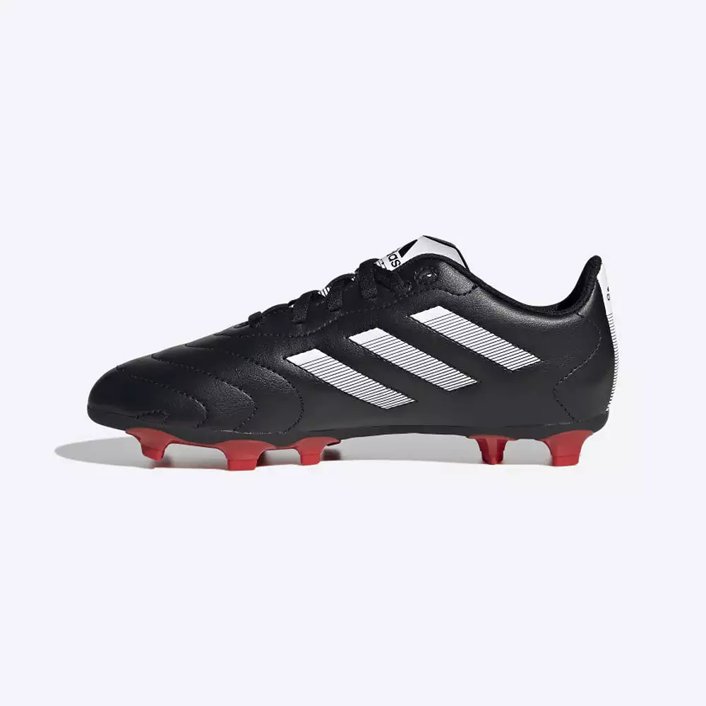 Adidas Goletto VIII Junior FG Soccer Cleats (Black/White/Red)