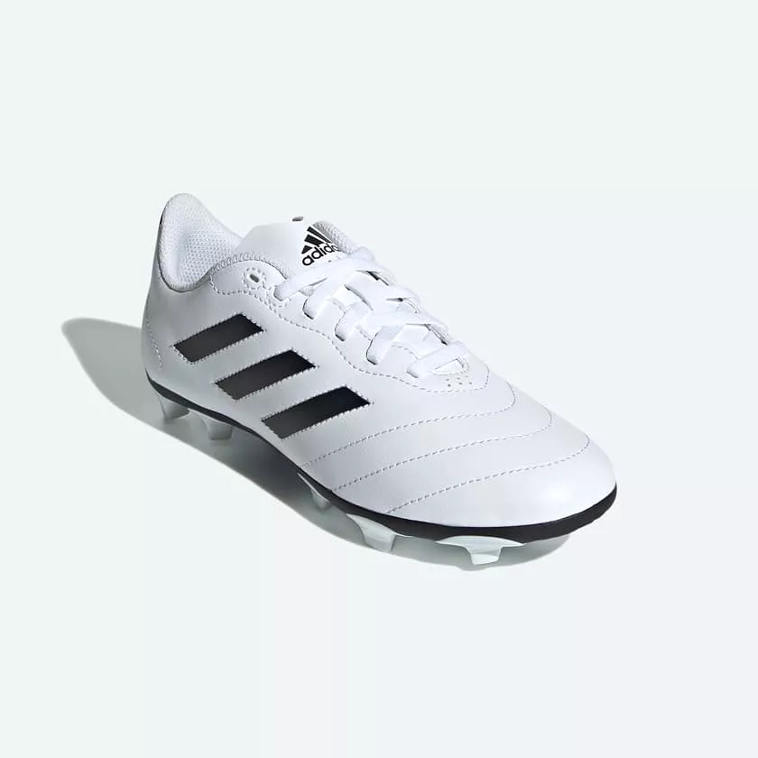 Adidas Junior Goletto VIII White Soccer Cleats