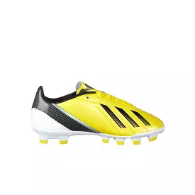 Adidas Kids Football Boots - F10 TRX FG J, Lace-Up, Yellow, Synthetic, G65365