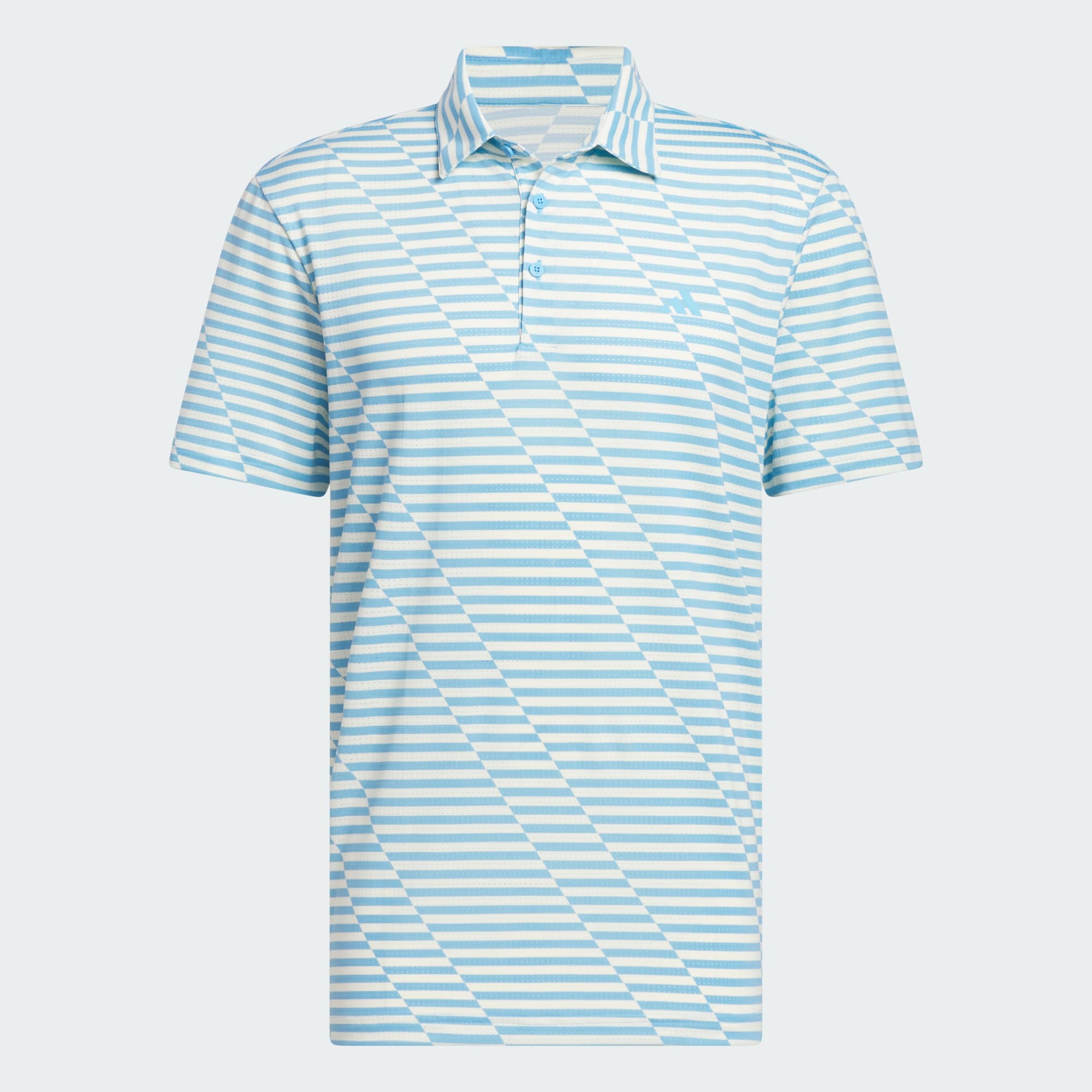 Adidas Mesh Print Polo for ultimate comfort and style.