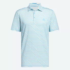 Adidas Mesh Print Polo for ultimate comfort and style.