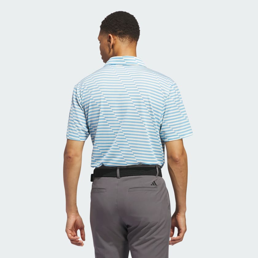 Adidas Mesh Print Polo for ultimate comfort and style.