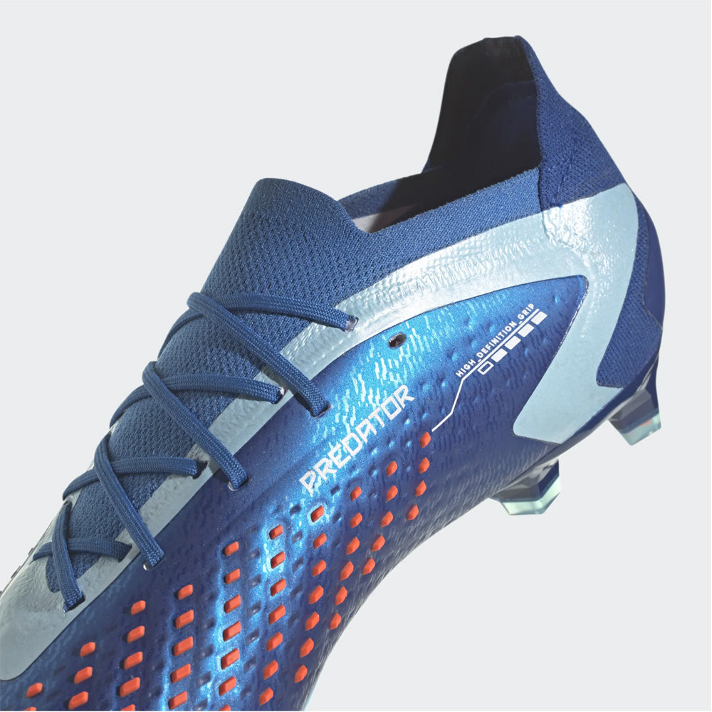 Adidas Predator Accuracy 1 Low FG Football Boots Bright Royal White Bliss Blue