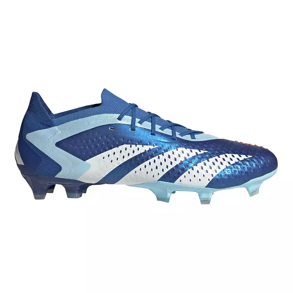 Adidas Predator Accuracy.1 Low FG Soccer Cleats Blue/White - Buy Now!